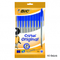 Preview: BiC Kugelschreiber - Cristal Medium, 0.4 mm, blau