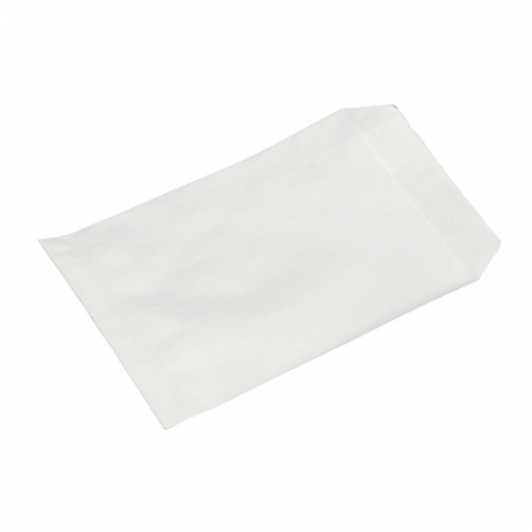 Papier-Flachsack 0,25kg, weiß