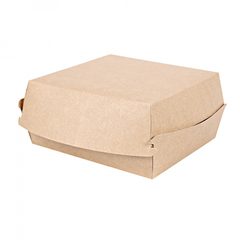 Kraftpapier, Hamburger-Box, braun