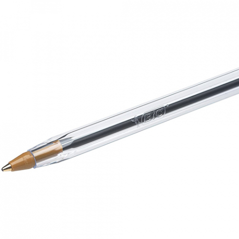 BiC Kugelschreiber - Cristal Medium, 0.4 mm, schwarz