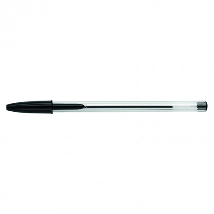 BiC Kugelschreiber - Cristal Medium, 0.4 mm, schwarz